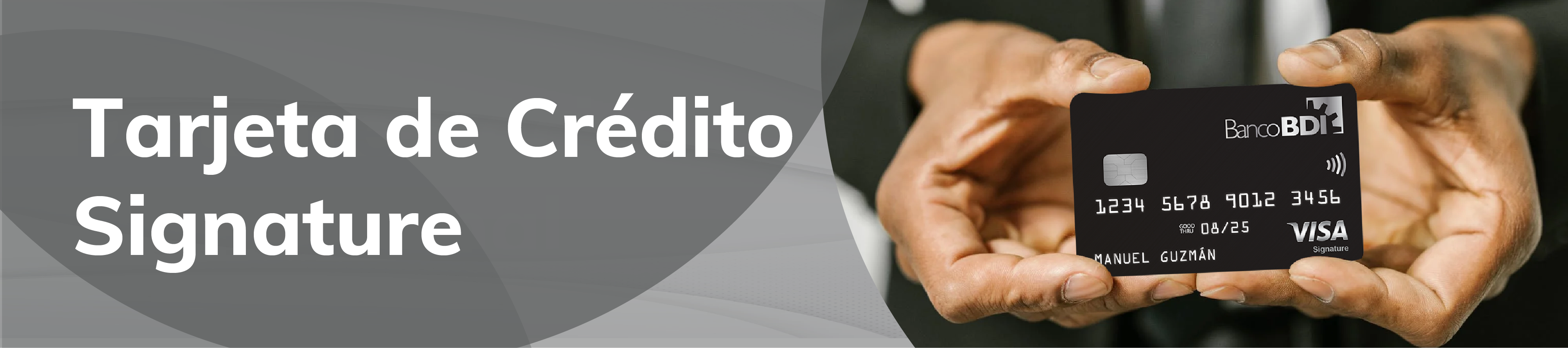 tarjeta de Crédito Signature
